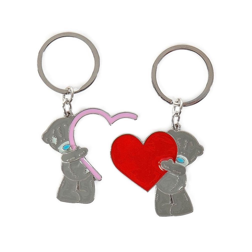 Love Heart 2 Part Me to You Bear Key Ring Extra Image 1